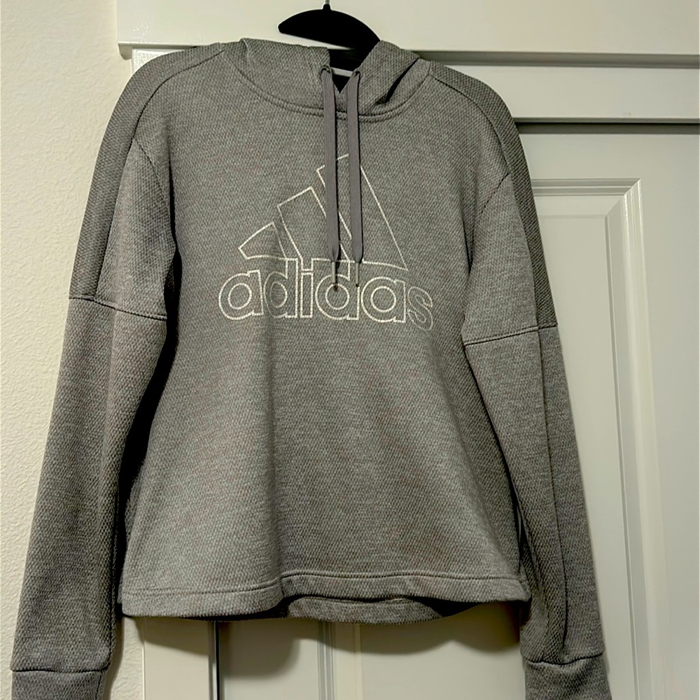 Adidas hoodie sweatshirt sz med